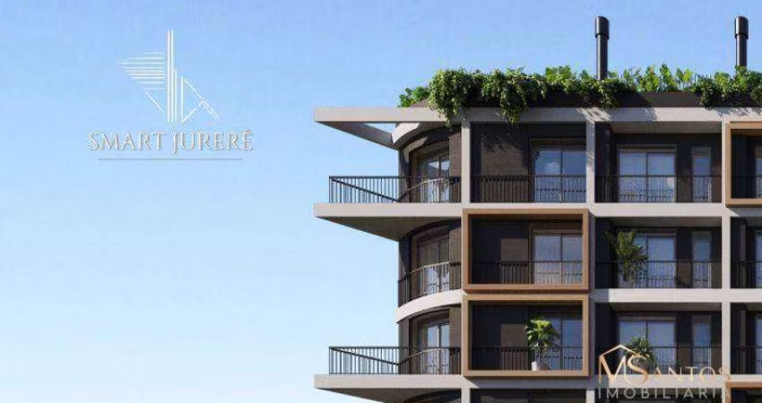Apartamento com 2 dormitórios à venda, 66 m² por R$ 895.693 - Jurerê - Florianópolis/SC