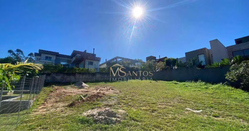 Terreno à venda, 762 m² por r$ 3.100.000,00 - cacupé - florianópolis/sc