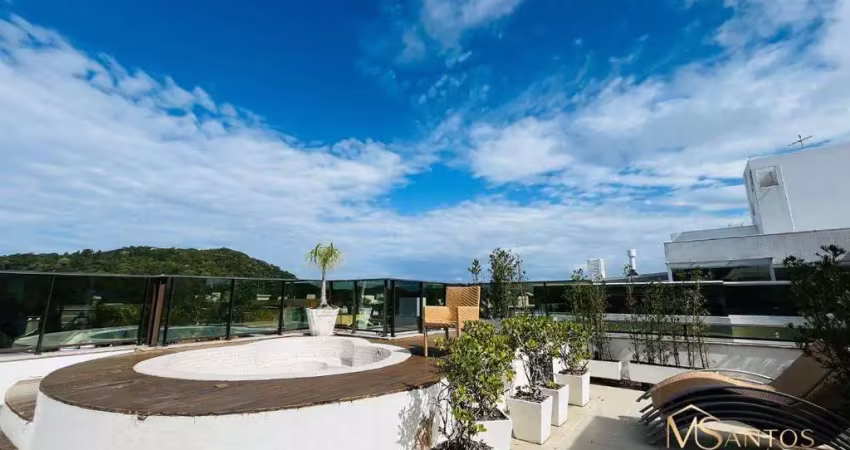 Cobertura com 3 dormitórios à venda, 233 m² por r$ 3.200.000,00 - jurerê internacional - florianópolis/sc