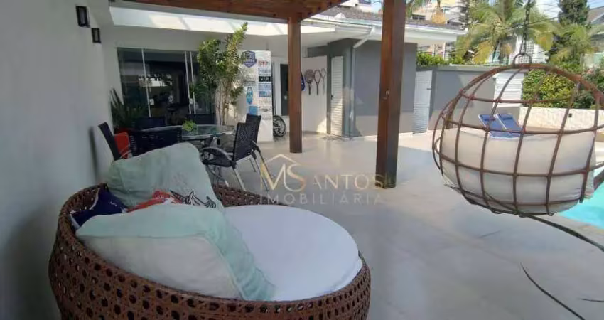 Casa com 5 dormitórios à venda, 300 m² por r$ 5.900.000,00 - jurerê internacional - florianópolis/sc