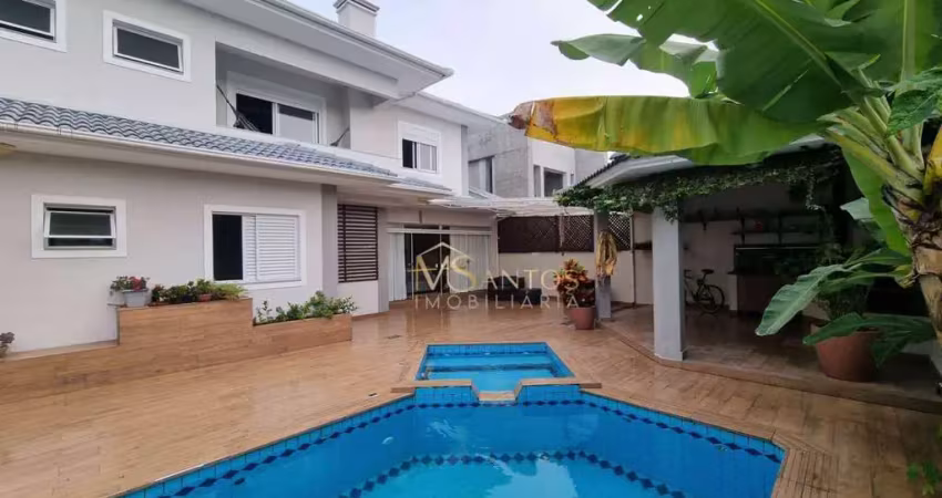 Casa com 4 suítes à venda, 360 m² por r$ 4.500.000 - jurerê internacional - florianópolis/sc