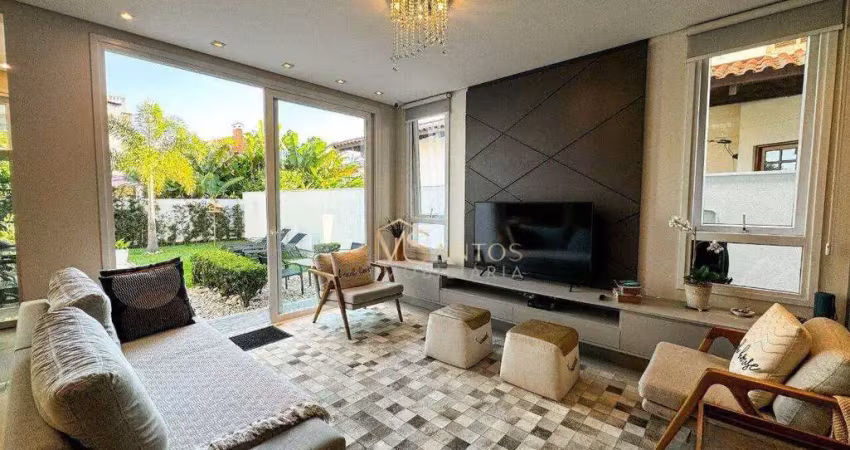 Casa com 4 dormitórios à venda, 242 m² por r$ 5.500.000,00 - jurerê internacional - florianópolis/sc