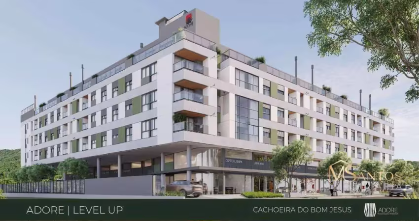 Apartamento com 2 dormitórios à venda, 63 m² por r$ 630.000,00 - cachoeira do bom jesus - florianópolis/sc