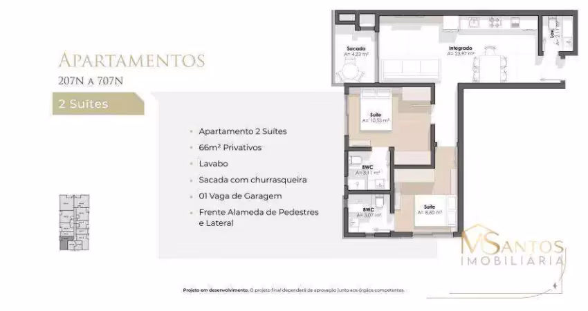 Apartamento com 3 dormitórios à venda, 101 m² por r$ 1.353.244 - jurerê - florianópolis/sc