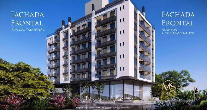 Apartamento com 2 dormitórios à venda, 66 m² por r$ 905.110,00 - jurerê - florianópolis/sc