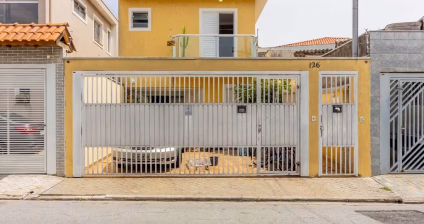 Sensacional sobrado para venda com 3 quartos, sendo 1 suíte, 166m²