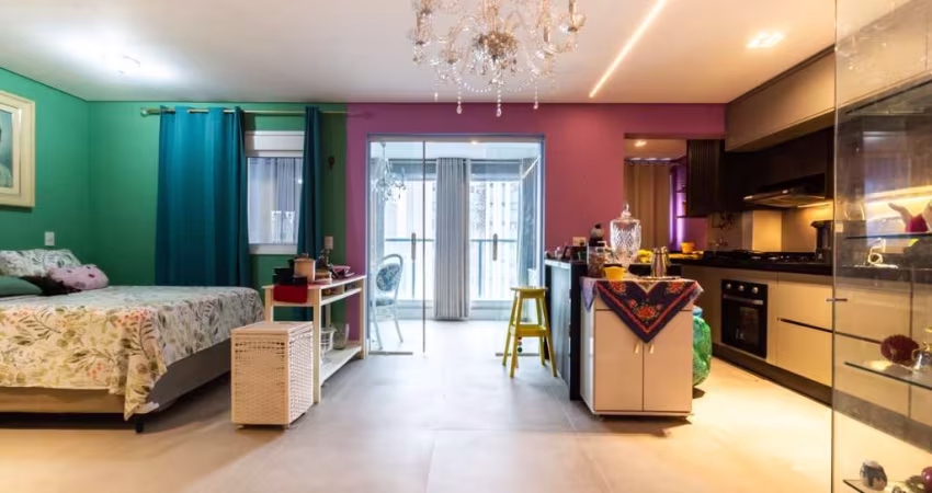 Funcional apartamento tipo para venda com 1 quarto, sendo 1 suíte, 52m²