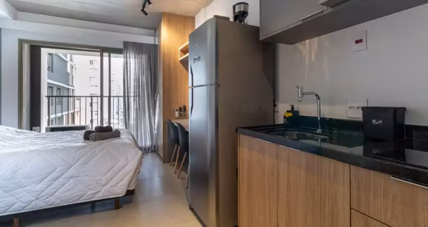 Deslumbrante studio para venda em cerqueira césar com 1 quarto, 23m²