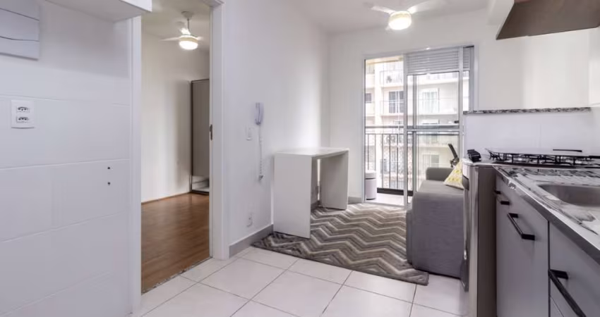 Atraente apartamento tipo para venda com 1 quarto, sendo 1 suíte, 30m²