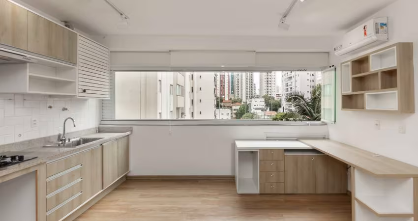 Funcional apartamento tipo para venda com 1 quarto, 35m²