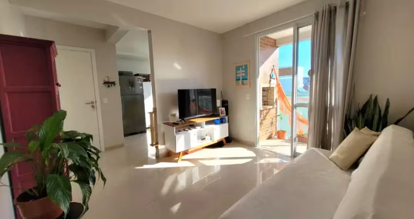 Aconchegante apartamento tipo para venda em ingleses do rio vermelho com 2 quartos, sendo 1 suíte, 66m²