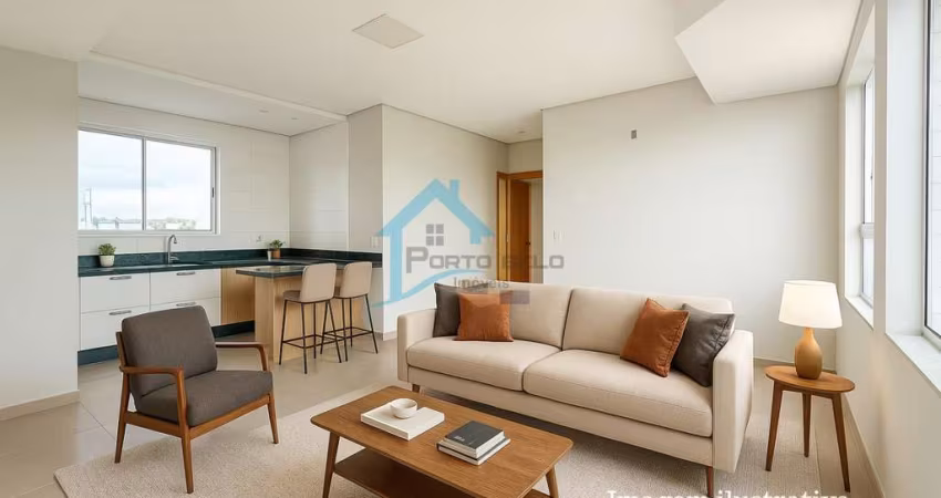 Apartamento 3 Quartos para Venda em Contagem, Europa, 3 dormitórios, 1 suíte, 2 banheiros, 2 vagas