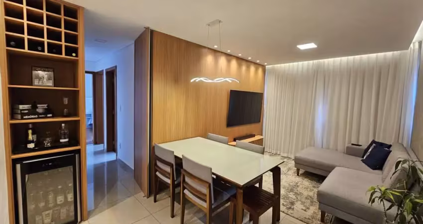 Apartamento 2 quartos para venda em contagem, três barras, 2 dormitórios, 1 suíte, 1 banheiro, 1 vaga