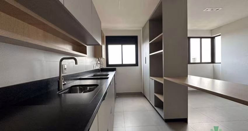 Apartamento com 2 dormitórios para alugar, 62 m² por R$ 3.412,52/mês - Centro - Cascavel/PR