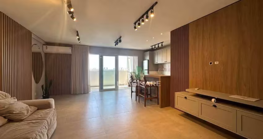 Apartamento com 2 suítes para alugar, 113 m² por r$ 4.850/mês - centro - cascavel/pr