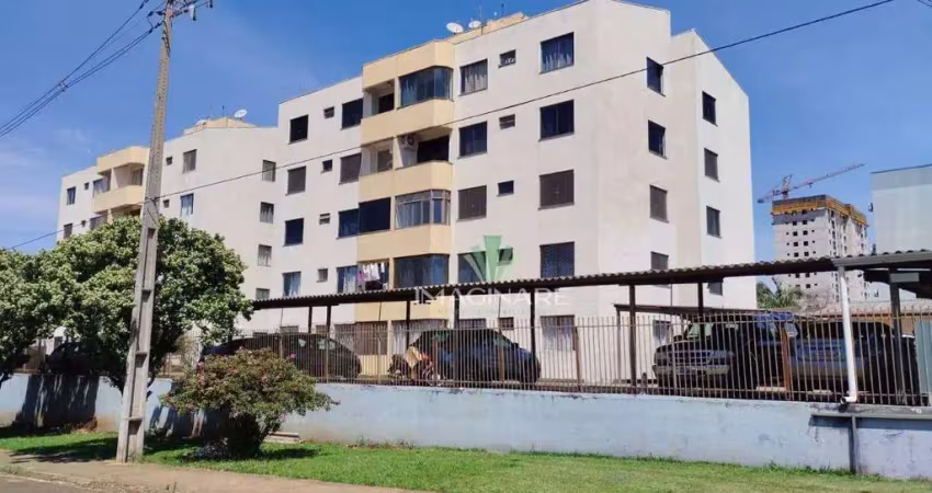 Apartamento com 3 dormitórios para alugar, 65 m² por r$ 1.800,00/mês - pioneiros catarinenses - cascavel/pr