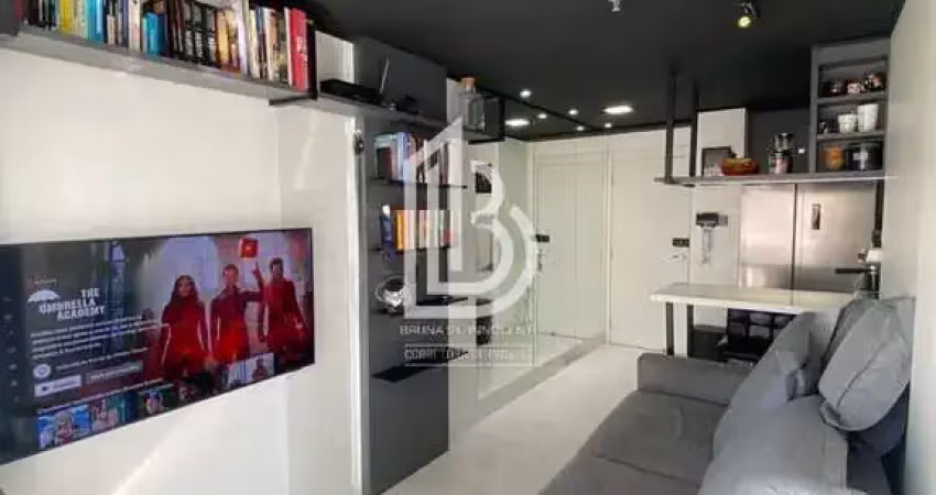 Apartamento studio à venda com 42m² e 1 vaga, conforto e praticidade