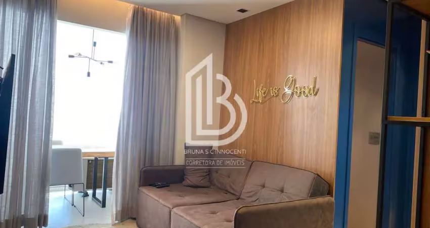 Apartamento no moov mobiliado à venda, 56m² e vista para o shopping