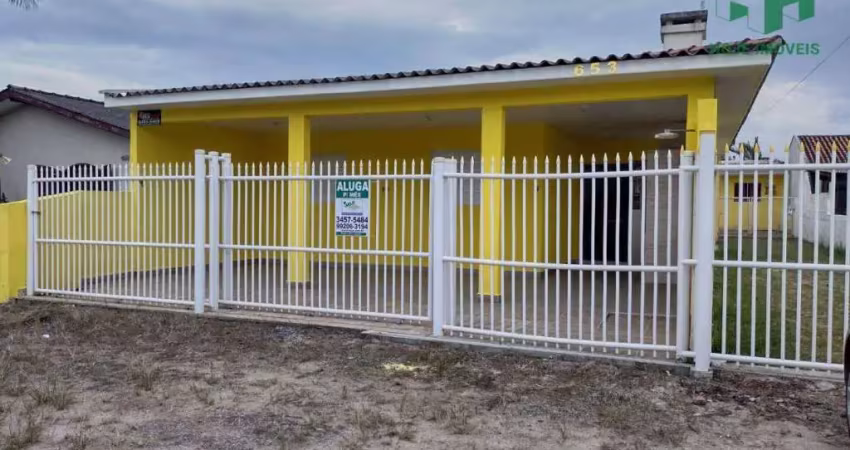 Casa para locação mensal em primavera - pontal do paraná/pr