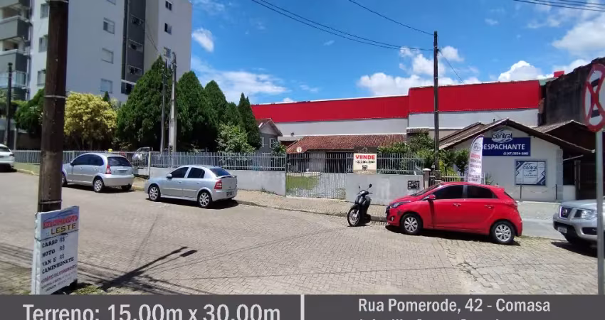 Terreno à venda na Rua Pomerode, 42, Comasa, Joinville