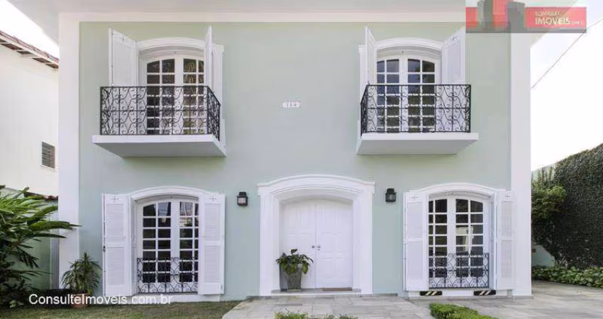 Casa com 4 dormitórios, 390 m² - Jardim Paulistano, 5 Vagas, Quintal, Piscina, Área Gourmet