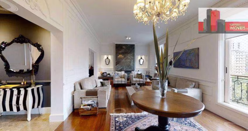 Apartamento Av. Angélica, 1489 - Higienopolis, 210m², 2 vgs, Ed. São Roberto