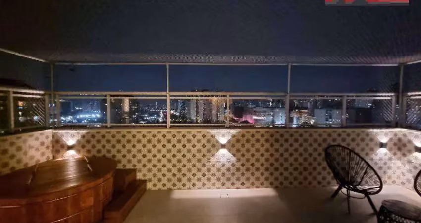 Cobertura rua joaquim ferreira, 55 - água branca, 3 dorms, 138m², varanda pompéia