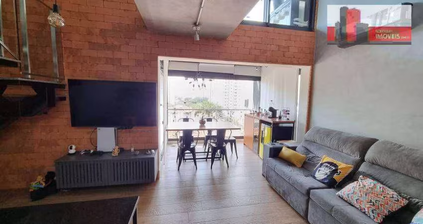 Apartamento Duplex Rua Dr. Augusto De Miranda, 800 - Pompéia, 68m², 1 suíte, 1 vg, Ed. Tetrys