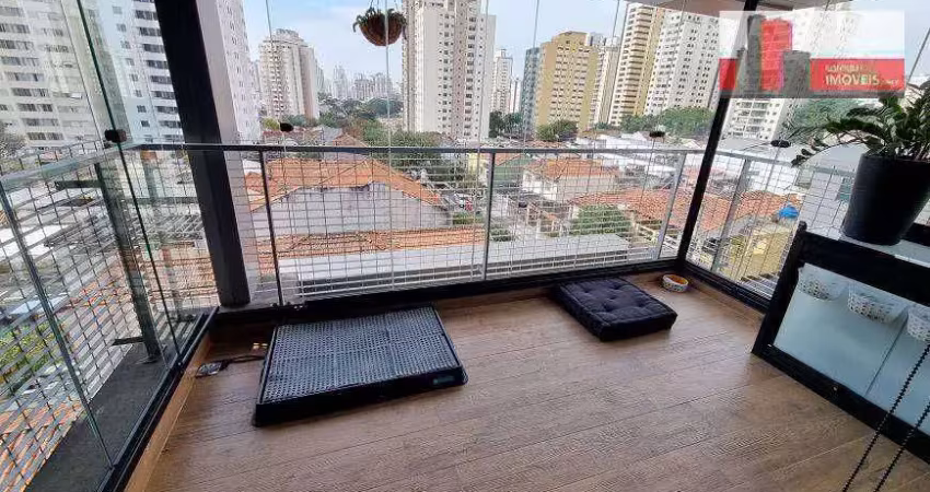 Duplex rua dr. augusto de miranda, 800 - pompéia, 68m², 1 suíte, ed. tetrys, ap5018