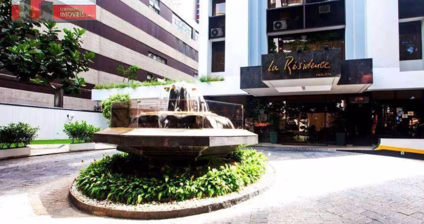Flat com 2 vagas, 67m², Alameda Jaú, 1606 - Jardim Paulista, La Residence Paulista.