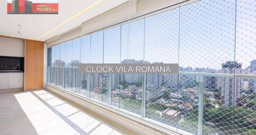 R. Vespasiano, 650 - Vila Romana, 175m², 4 vagas, Clock Vila Romana Nobre