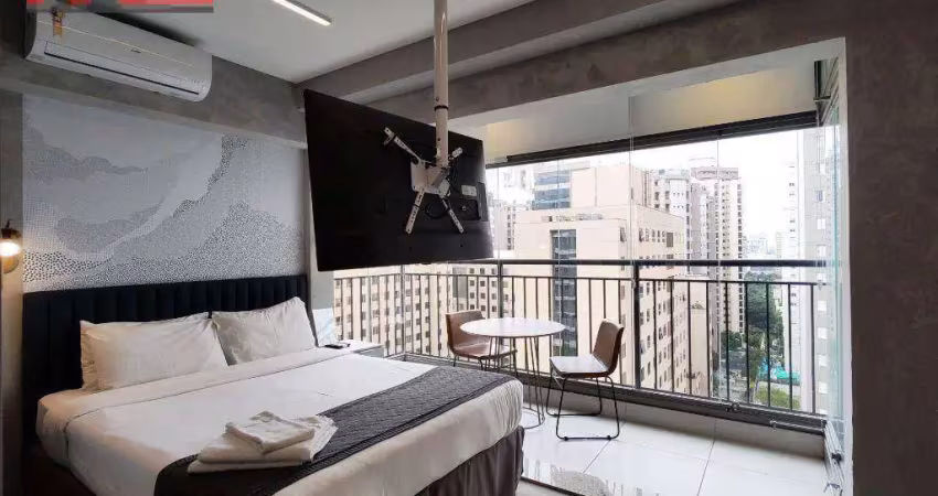Studio em moema, alameda iraé, 664 - vitrali moema, 25m²