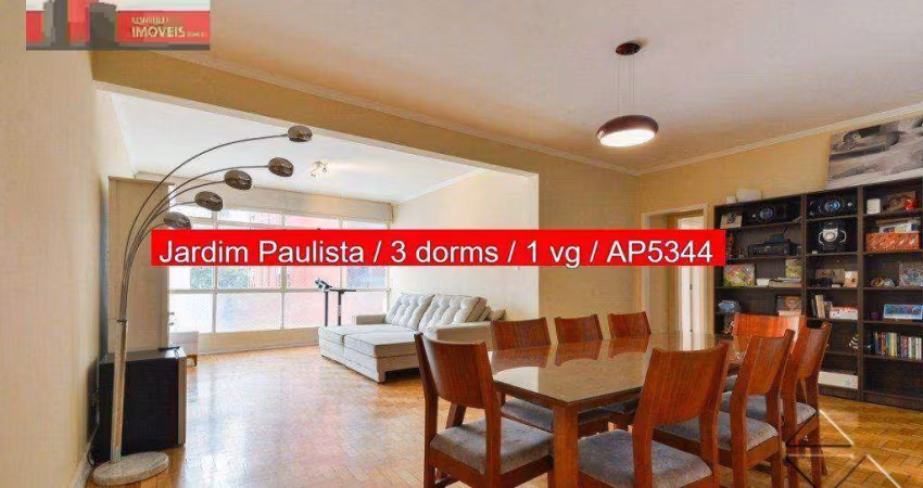 Apartamento Rua Convenção de Itu, 57 - Jardim Paulista, 3 quartos, 218m², Ed. Supremus