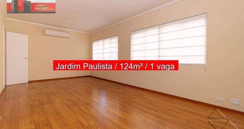 Apartamento Al. Itu, 282 - Cerqueira César, 124m², 3 quartos, Ed. Pedra Coral