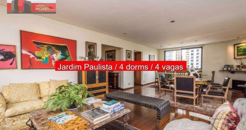 Apartamento R. Padre João Manuel, 311 - Cerqueira César, 205m², 4 dorms, 4 vagas