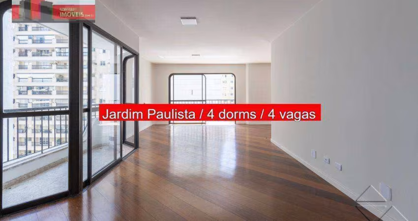 Apartamento Alameda Fernão Cardim, 371 - Jardim Paulista, 293m², 4 vagas, Villa Alexandra
