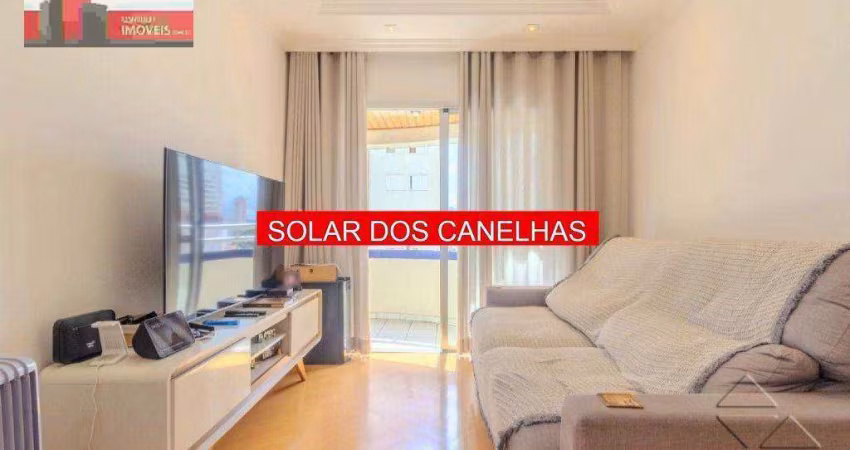 Apartamento R. Barão do Bananal, 490 - Pompeia, 3 dorms, 73m², Solar dos Canelhas