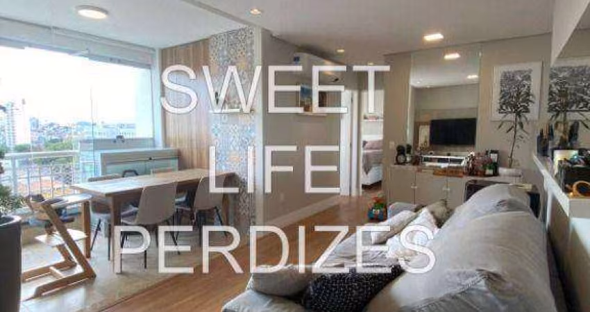 Apartamento Rua Cel. Melo de Oliveira, 417 - Pompéia, 63m², 2 vagas, depósito, Sweet LIfe Perdizes