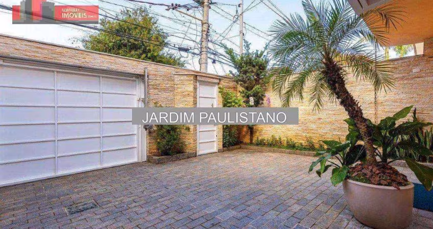 Casa em R. Cel. Irlandino Sandoval, 108 - Jardim Paulistano, 220m², 4 vagas