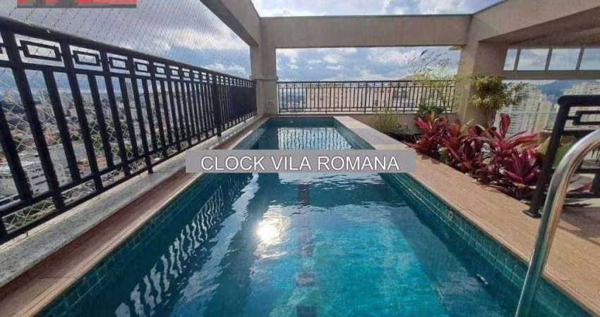 R. Vespasiano, 650 - Vila Romana, 331m², 4 vagas, Clock Vila Romana Nobre