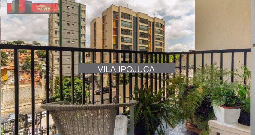 R. Croata, 427 - Vila Ipojuca, 75m², 3 dorms, 1 vaga, Edifício Diana