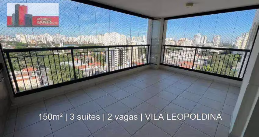 R. guaipá, 452 - vila leopoldina, 3 suítes, 148m², verana alto da lapa
