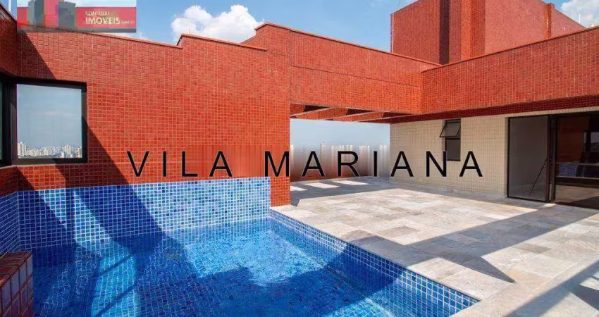 Cobertura r. joel jorge de melo, 235 - vila mariana, 433m², 4 suítes, 6 vagas, ed. acácia