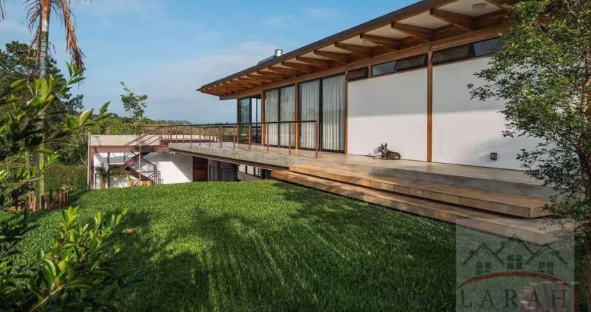 Casa com 3 dormitórios para alugar, 400 m² por r$ 16.000,00/mês - bairro do carmo (canguera) - são roque/sp