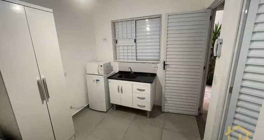 Kitnet com 1 dormitório para alugar, 15 m² por r$ 1.000,01/mês - rio pequeno - são paulo/sp
