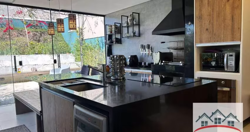 Casa com 3 suítes  à venda, 308 m² por r$ 1.350.000 - jardim caiapiá - cotia/sp