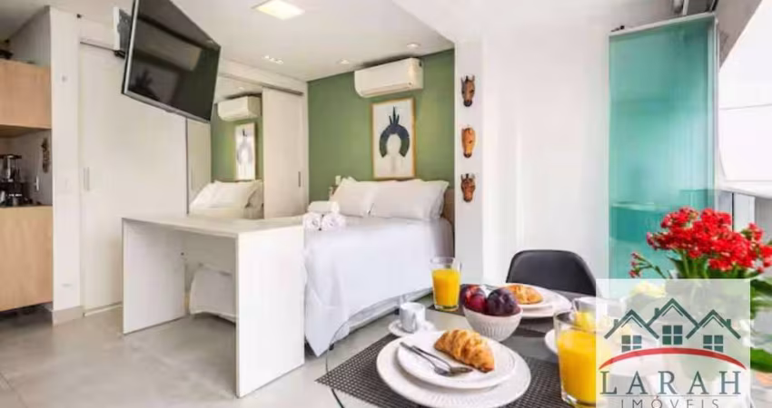 Studio com 1 dormitório para alugar, 36 m² por R$ 4.488/mês - Brooklin Paulista - São Paulo/SP