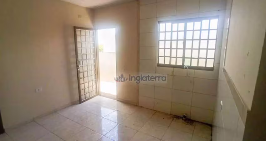 Casa com 2 quartos para alugar, 50 m² por r$ 850/mês - jardim alto do cafezal - londrina/pr