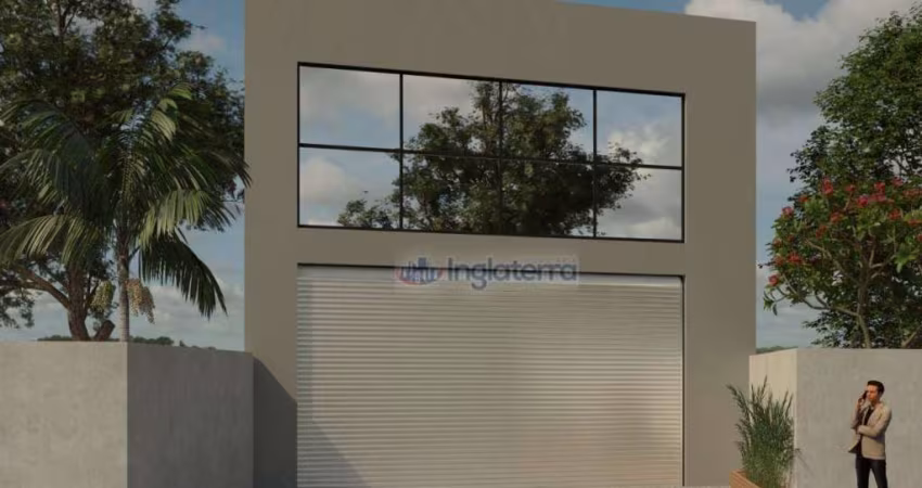 Barracão para alugar, 130 m² por R$ 7.200,00/mês - Centro - Londrina/PR