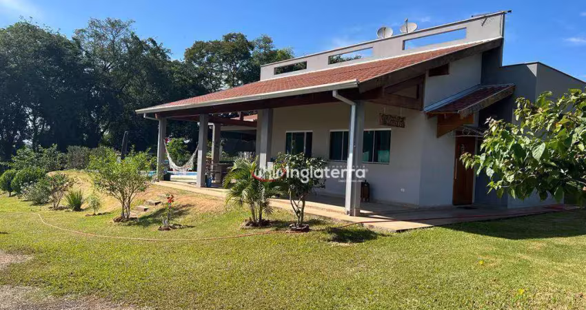 Casa para alugar, 130 m² por r$ 6.300,00/mês - estância cabral - londrina/pr
